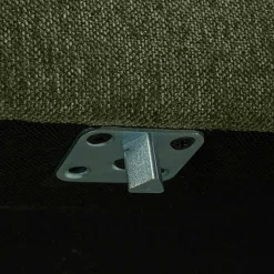 100x44x100 Wohnzimmerhocker in Dunkelgrün - Arraggo^Wohnen Sale