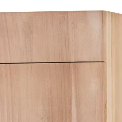 57x200x48 Wohnzimmerschrank aus Teak - Nekella I^Wohnen