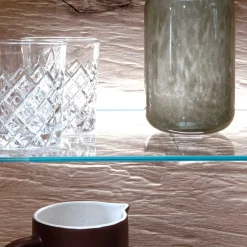 150x124x38 Wohnzimmerschrank mit Glas modern - Bekunion^Wohnen New