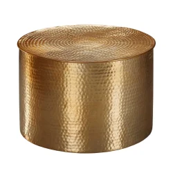 61x41x61 Wohnzimmer-Tisch aus Alu in Gold - Rading^Wohnen Clearance