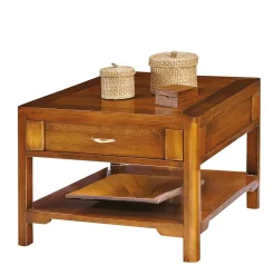 Wohnen 70x46x70 Wohnzimmertisch in italienischem Design - Vibon I