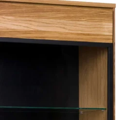 63x197x42 Wohnzimmervitrine 2-türig - Sennya^Wohnen Outlet