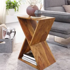 43x60x30 X Design Couchisch aus Sheesham Massivholz - Andarina^Wohnen Outlet
