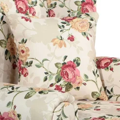 XXL Landhaus Sessel mit Rosen Muster - Gelvino^Wohnen Best