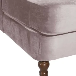 Wohnen XXL Ohrenbackensessel in Rosa Samtvelours - Scolari