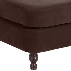 XXL Polstersessel in Braun Velours - Snoud^Wohnen New