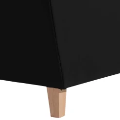 Wohnen XXL Sessel in Schwarz und Buche - Presto