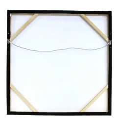 Zebra Wandbild in Rot Schwarz - Huvina^Wohnen Best