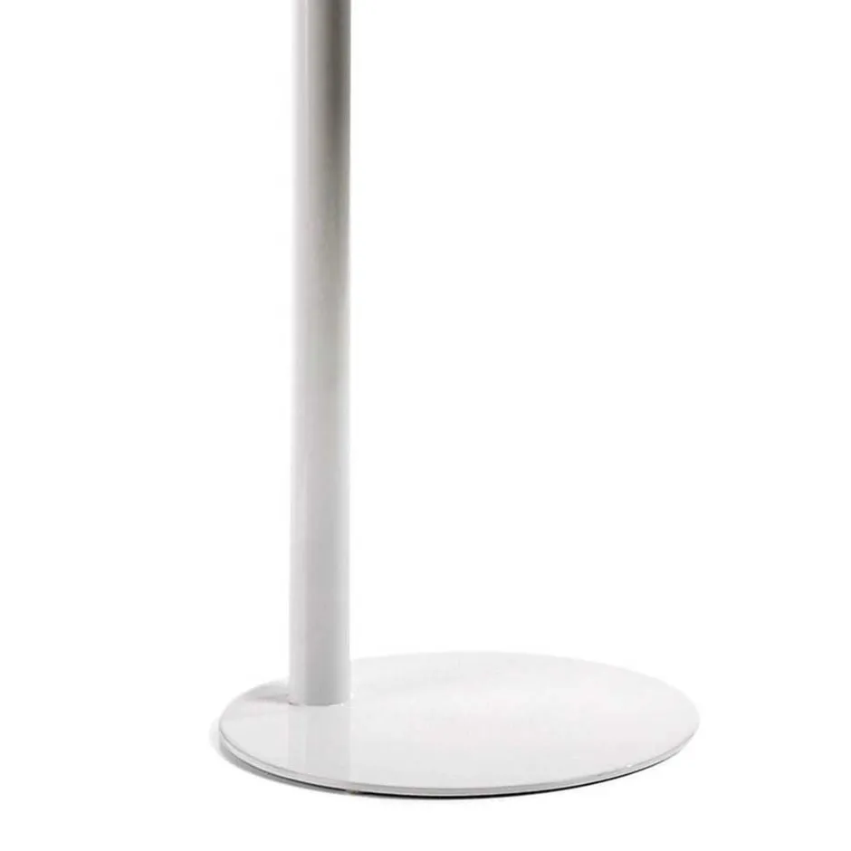 Wohnen Zeitlose Tischleuchte in Weiß & Buche - Laola