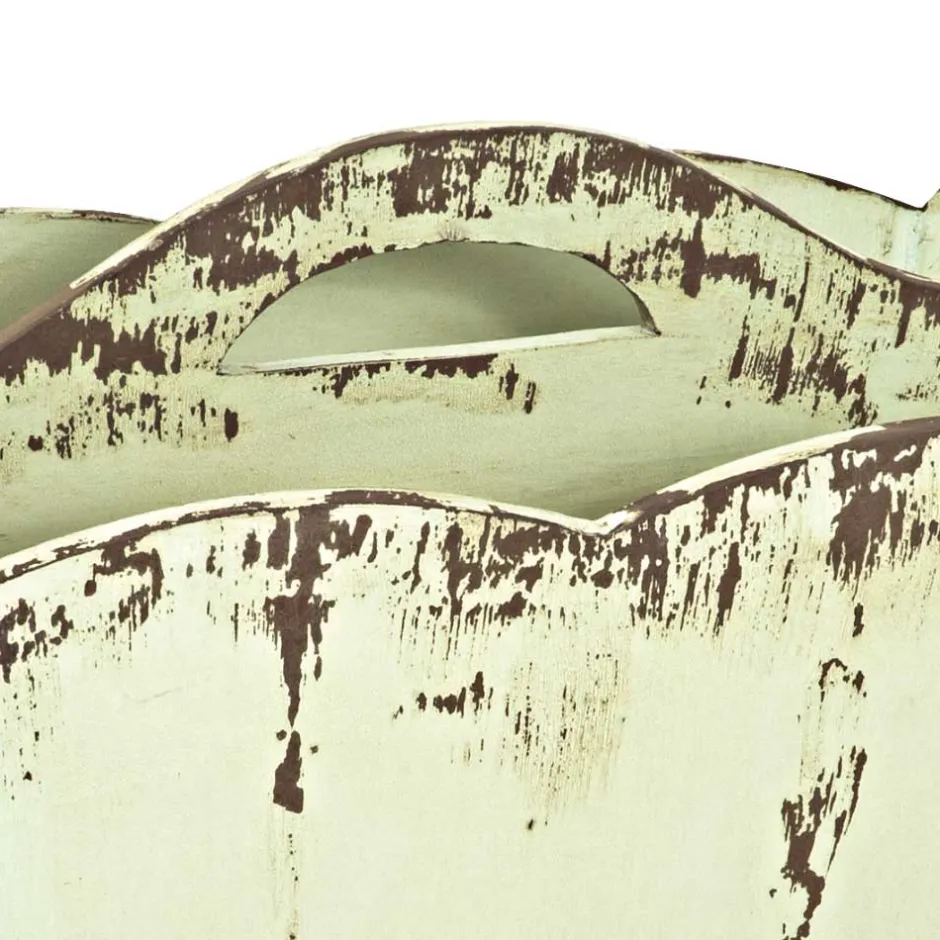 Wohnen Zeitschriftenständer Keopado im Shabby Chic Look