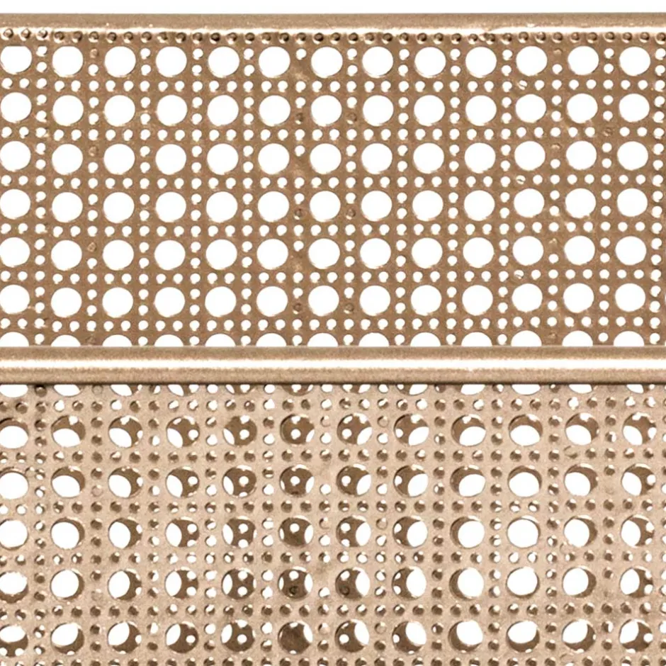 Wohnen Zeitungsständer aus Stahl in Gold - Cinema