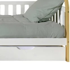 Zeltbett Kojenbett in Weiß & Kiefer - Mileno^Wohnen Hot