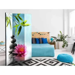 Zen Style Paravent Seerose in Pink - Adios^Wohnen Best