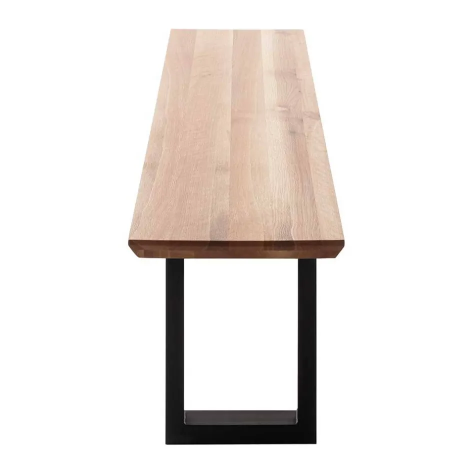 Zerreiche Esstischbank mit Schweizer Kante - Osla^Wohnen