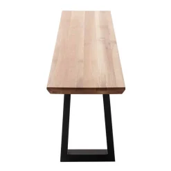 Zerreiche Esszimmerbank mit Schweizer Kante - Cannes^Wohnen Discount