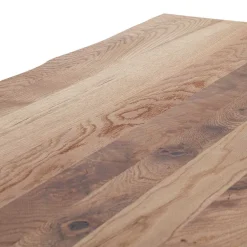 Zerreiche Tisch mit Naturkante und X-Füßen - Yelna^Wohnen Hot