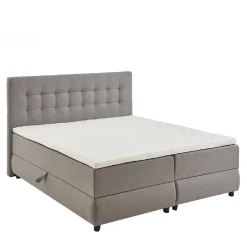 7-Zonen-TTF-Polsterbett mit Topper und Stauraum - Medan^Wohnen Discount