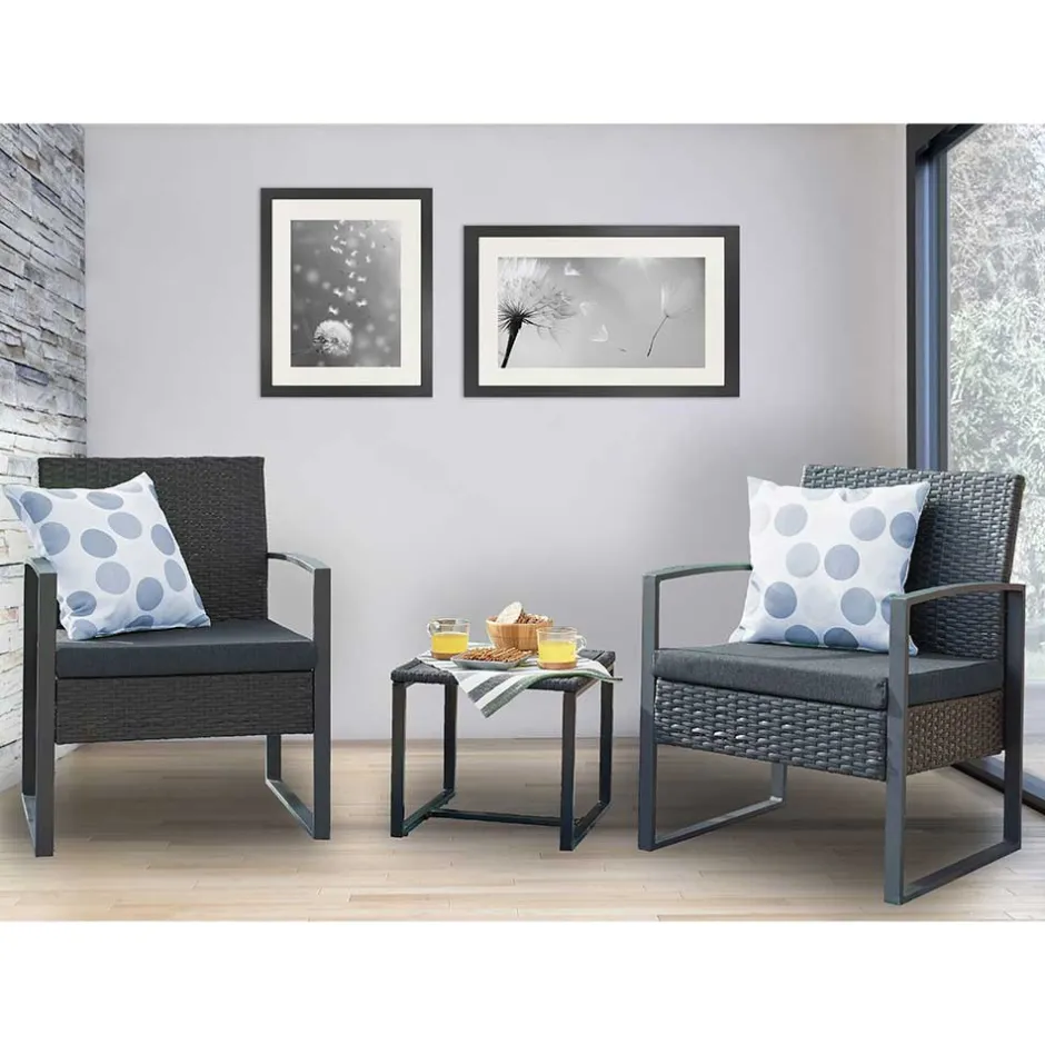 Zwei Gartensessel & Beistelltisch - Laki (dreiteilig)^Wohnen Best