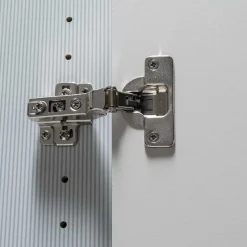 Wohnen Zweifarbige Kombi-Kleiderschrank 100 cm breit - Pascan