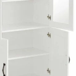 Wohnen Zweifarbige Landhaus Vitrine mit vier Türen - Ribeiro