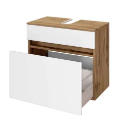 Zweifarbiger Bad Unterschrank für Waschbecken - Maklesa^Wohnen Sale