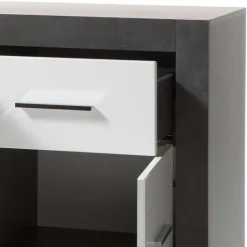 Zweifarbiges Design-Sideboard 97cm hoch - Istensa^Wohnen Best