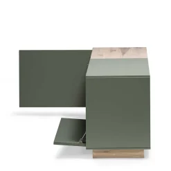 Zweifarbiges TV Board mit Gerätefach - Ajevos^Wohnen Clearance