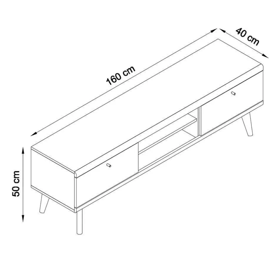 Zweifarbiges Wohnzimmer Möbel Set - Cablos (sechsteilig)^Wohnen Online
