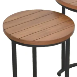 Zweisatztisch in Walnuss Braun - Elefontra (zweiteilig)^Wohnen Best