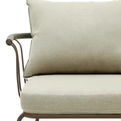 Zweisitzer Gartensofa in Braun - Ragusca^Wohnen Outlet