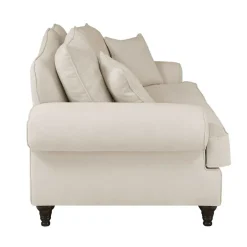 Zweisitzer Sofa in Beige & Dunkelbraun - Merandes^Wohnen Best