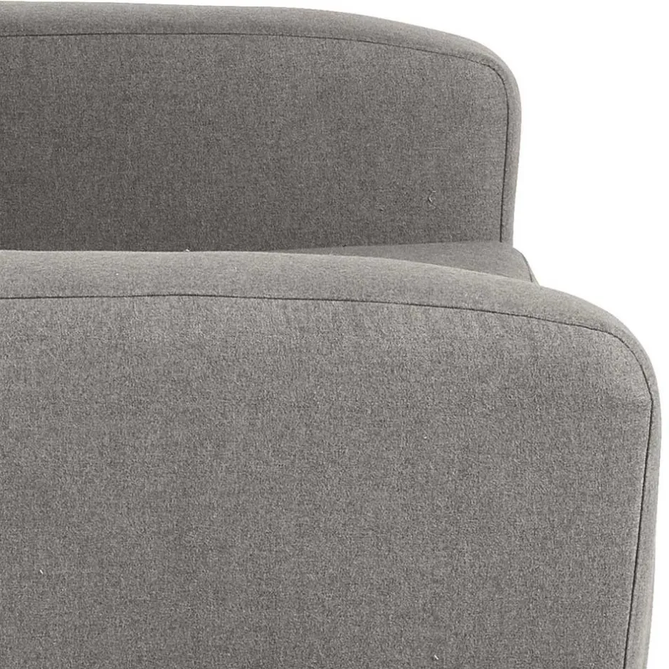 Zweisitzer Sofa in Grau Microfaser - Durencas^Wohnen Online